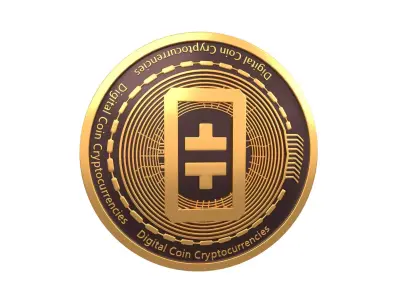 THETA Coin v3 001 3D model
