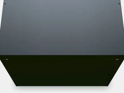 BROR Cabinet with 2 doors Low-poly 3D model