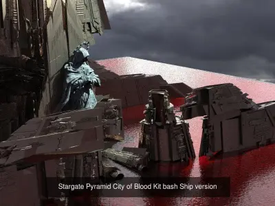 Dark Rituals Architecture Collection 3D Model Pack