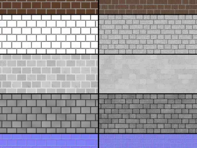 Brick Wall 008 Texture