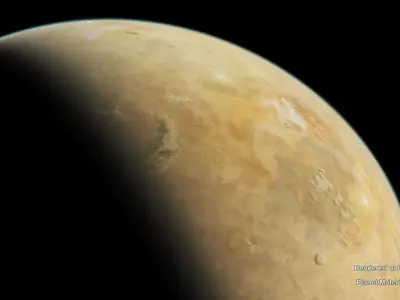 Opera - Desert Planet Textures 16K 3D model