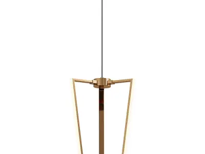 Designer pendant lamp TUBE by Romatti 3D model