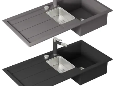 BLANCO SINK Low-poly 3D model