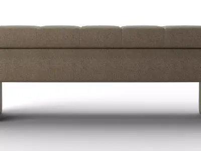 Wyndham Upholstered Storage Bench Orly Natural Low-poly 3D model