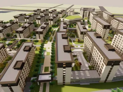 Homes and care center -A6 3D model