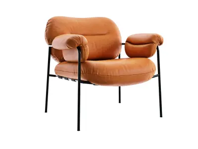 Bollo Lounge Chair 3D model