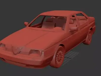 Alfa Romeo 164 LS 1994 3D print model