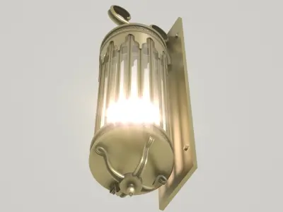 Oriental sconce 2021-07 3D model