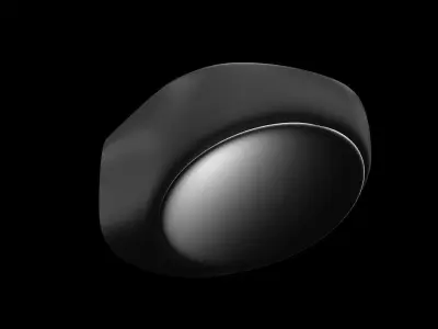 3D light button 3D print model