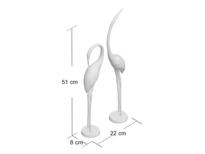 Sansbury Bird Figurine Set Animal 3D model buy