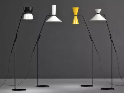Alphabeta Floor Lamp 3D model