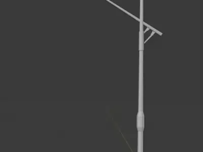 streetlamp street lamp Free low-poly 3D model