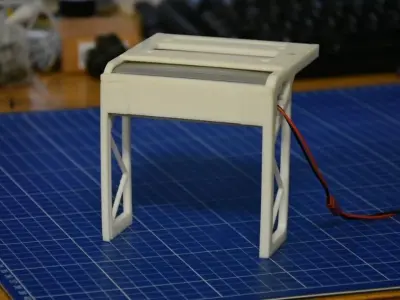 Sectional door for modelship Typ B 3D print model