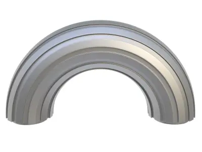 Furniture handle 01 3D model