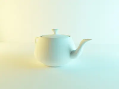Render Studio teapot 3D model