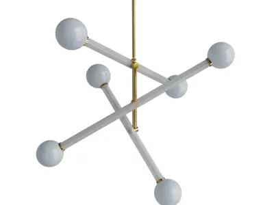 Design lamp Paxton White 3D model