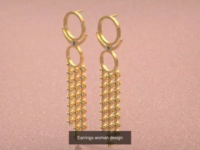 Earring pack diamond style