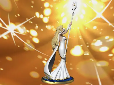 Belinda from AFK Arena 3D model