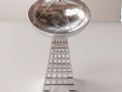 Communcation Tower 3D model