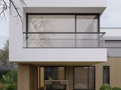 Casa JM Exterior Scene 3D model 3D model