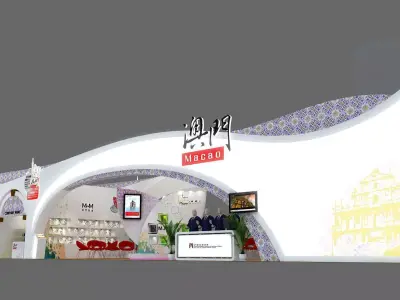 Exhibition - Area -27X6-3DMAX2009-022 3D model