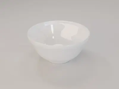 Ceramic Bowl Set 3D model
