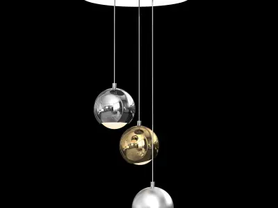 Spider Lamp 3 3D model