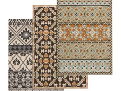 Rug Set 2170 3D model