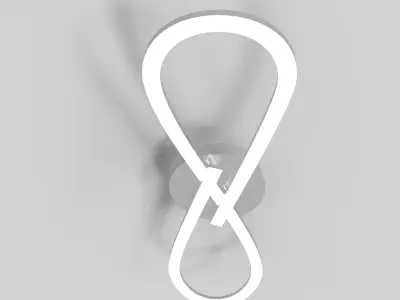 Ribbon Ceiling Lamp 3D model