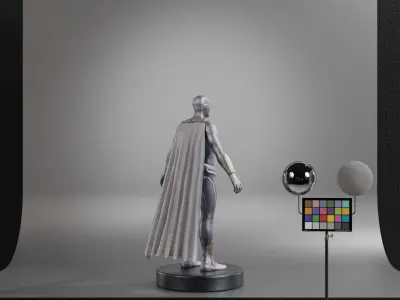 Vision Low-poly 3D model