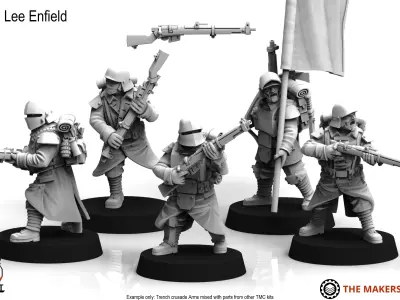 Misc - Trench Crusade Arms 3D print model