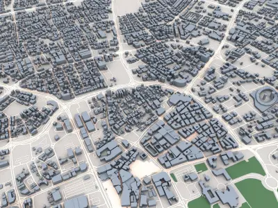 Doha City Qatar 3D model