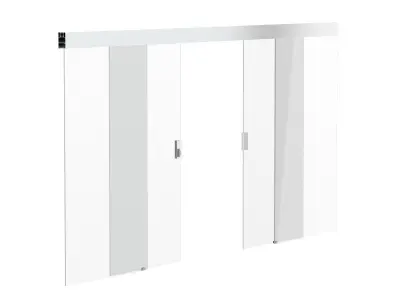 Glass Sliding Door 3D model