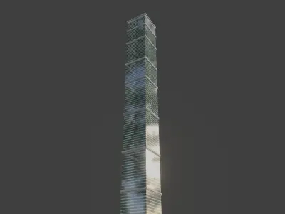 blender city buidings package Low-poly 3D model