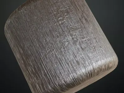 Linear Brushed Dark Steel PBR Seamless Texture