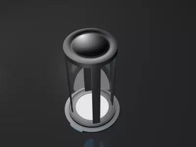Sci Fi Liquid Incubator 3D model
