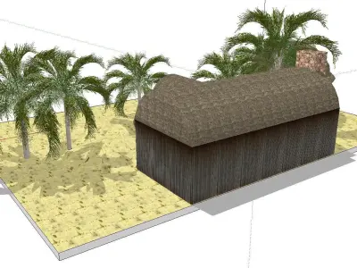 Creative Design-Holiday Cabin-0126 3D model