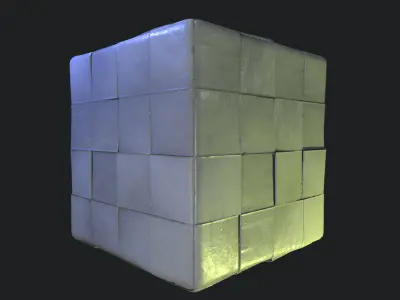 Stylized Floor Tiles Material 02 Texture