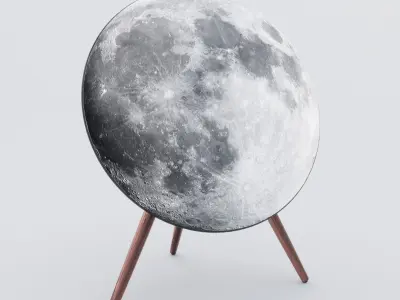 Speakers moon speaker 3D model