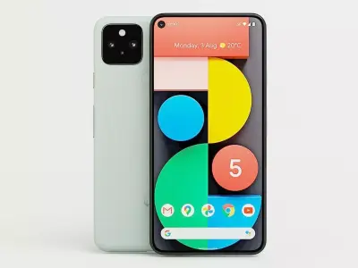 Google Pixel 5 3D model