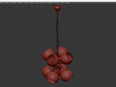 Vitaluce balloons Low-poly 3D model