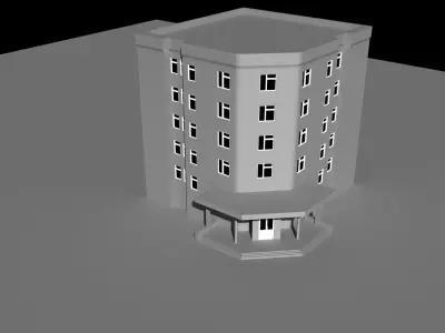 Building-2 Free 3D model