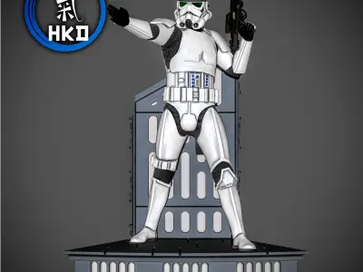 Storm Trooper Fanart - Star Wars 3D print model