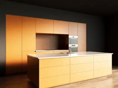 78-Kitchen6 matte 7 3D model