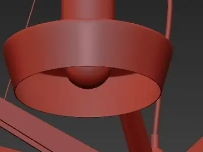 WUNDERLICHT yawov chandelier 3D model