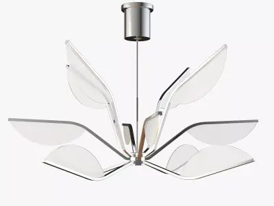 Tech lighting belterra 38 chandelier 3D model