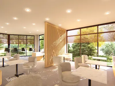 Coffee shop  3D model