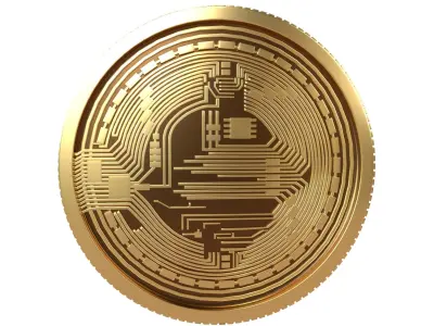 Bitcoin v7 005 3D model