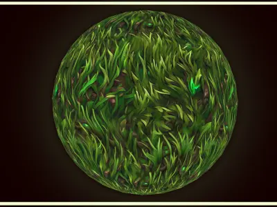 Grass Forest Floor 20 TEXTURES Hand-painted Seamless Texture