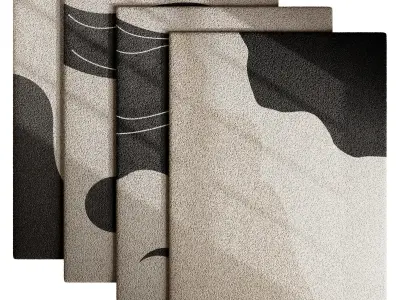 Rug Set 46 3D model